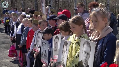 Памятные мероприятия в честь Дня Победы прошли в Искитимском районе