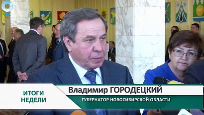 Владимир Городецкий вместе с новосибирскими бизнесменами посетил северную столицу России