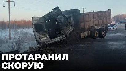 Бригада скорой разбилась во время выезда на вызов