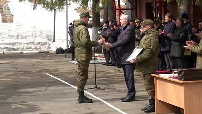 Военнослужащие готовятся отметить День войск противовоздушной обороны