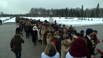 80-летие со дня полного снятия блокады Ленинграда отметили в Санкт-Петербурге