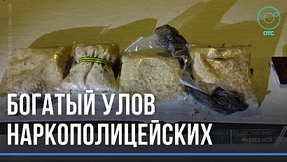 Два килограмма синтетики изъяли новосибирские полицейские, курьера уже арестовали