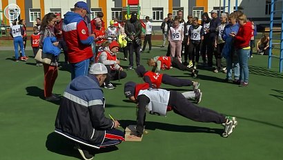 Жители Новосибирска сдали нормы ГТО