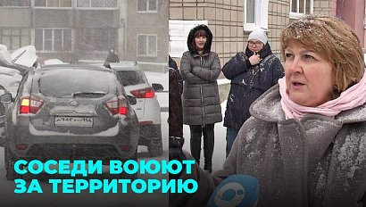 Шлагбаум раздора: местные запрещают проезжать через их двор