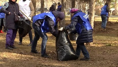 В Новосибирской области стартовал субботник