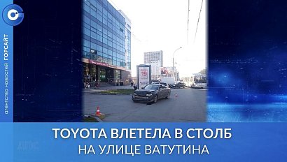 Прихватило сердце: водитель влетел в световую опору