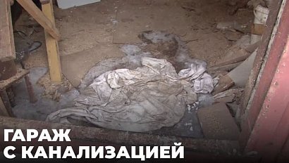 Два гаража оказались под водой в Новосибирске