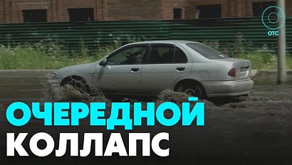 Новосибирск встал в одну большую пробку