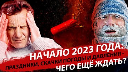 Начало 2023 года: праздники, скачки погоды и давления - чего ещё ждать? | Стрим ОТС LIVE – 17 января