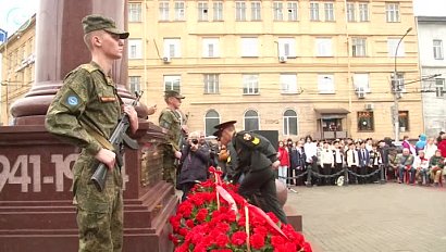 Память блокадников почтили в Новосибирске