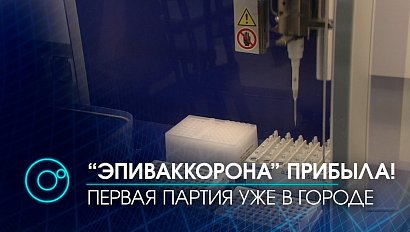 Первая партия вакцины от центра "Вектор" поступила в Новосибирскую область