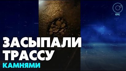 Жители Новосибирской области сами ремонтируют ямы на дорогах