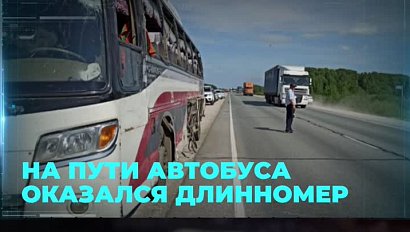 Ребёнок погиб в результате столкновения пассажирского автобуса и грузовика