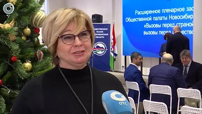 Итоги работы Общественной палаты за 2023 год подвели в Новосибирске