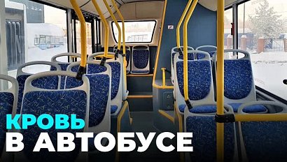 Пожилая женщина пострадала в автобусе