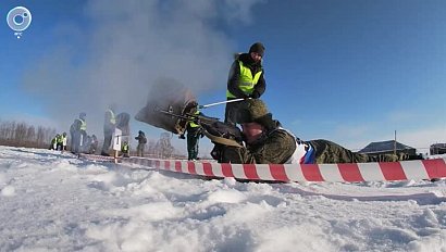 Ракетчики сразились в биатлоне под Новосибирском