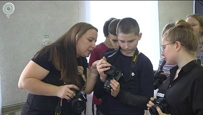 Детскую фотостудию открыли в Куйбышеве по нацпроекту "Образование"