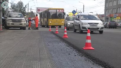 Главную транспортную артерию левобережья Новосибирска отремонтируют к сентябрю