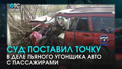 Точка поставлена: угонщик машины с пассажирами отправится в колонию на два года