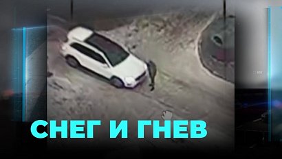 Водитель «Мерседеса» наехал на охранника