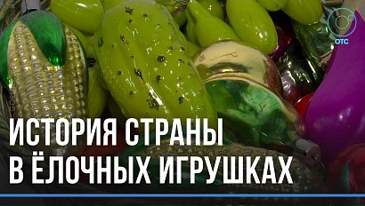 Уникальную коллекцию ёлочных украшений собрали в новосибирском Академгородке